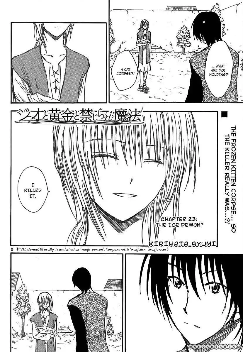 Jio to Ougon to Kinjirareta Mahou Chapter 23 4